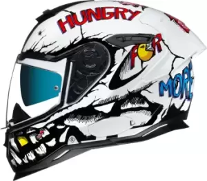 Image of Nexx SX.100R Hungry Miles, white Size M white, Size M