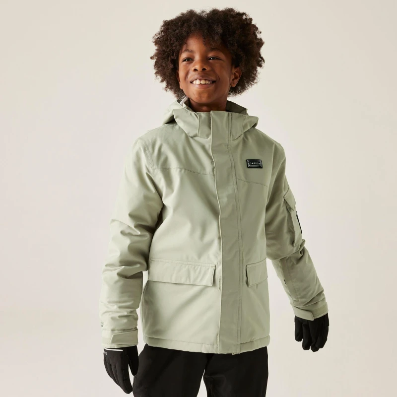 Image of Dare 2b Unisex Kids Shredder Waterproof Insulated Jacket Abbeystone unisex 9-10yrs