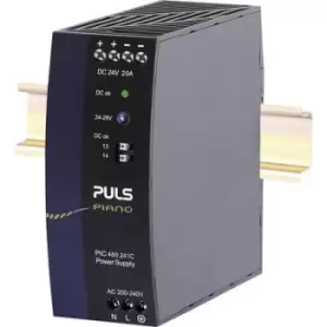 Image of PULS PIANO Rail mounted PSU (DIN) 20 A 480 W