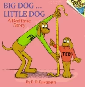 Image of big dog little dog