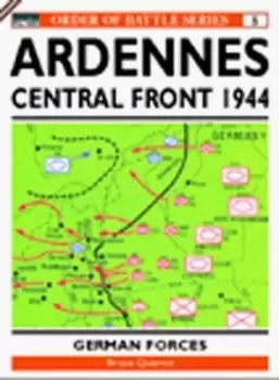 Image of The Ardennes offensive V Panzer Armee central sector by Bruce Quarrie