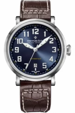 Image of Mens Dreyfuss Co 1924 Automatic Watch DGS00153/52