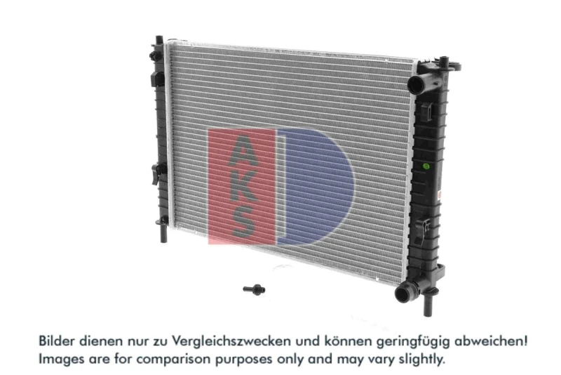 Image of AKS DASIS 090009N Engine radiator Brazed cooling fins Radiator,engine cooling (470)