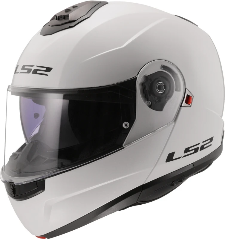 Image of LS2 FF908 Strobe II Solid Helmet, white, Size 3XL for Men