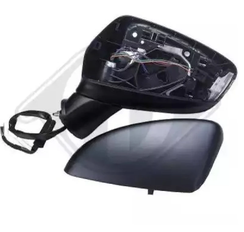 Image of DIEDERICHS 5627224 Wing mirror Right, Complete Mirror, primed Outside Mirror (50)