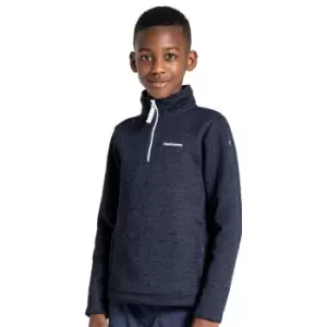 Image of Craghoppers Boys Shiloh Half Zip Relaxed Fit Fleece Jacket 9-10 Years- Chest 27.25-28.75', (69-73cm)