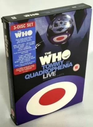 Image of The Who Quadrophenia And Tommy Live 2005 UK DVD 0349705002