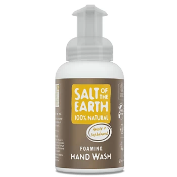 image of Salt of the Earth Amber & Sandalwood Foaming Hand Wash