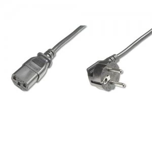 Image of ASSMANN Electronic AK-440100-018-S power cable Black 1.8 m CEE7/7 C13 coupler
