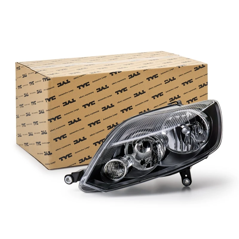 Image of TYC 20-12158-05-2 Headlights H15, with electric motor, Left Headlight (259)