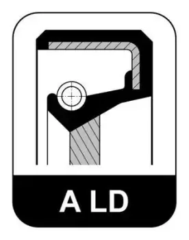 Image of Rear Crankshaft Oil Seal 513.326 by Elring