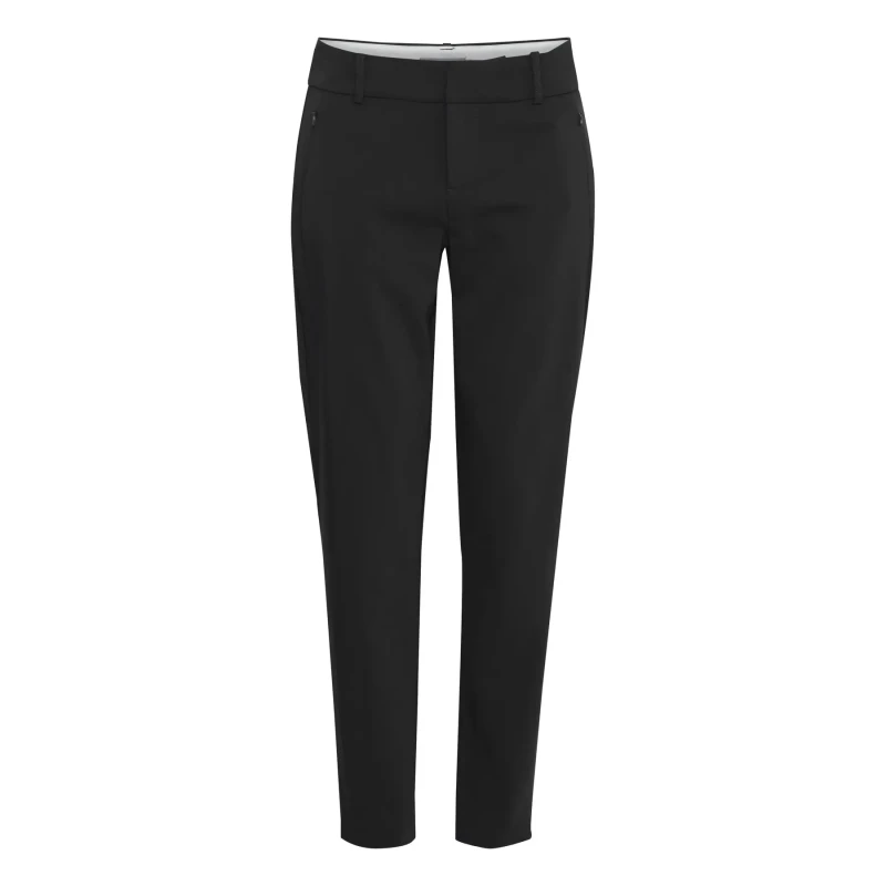 Image of fransa Womens Trousers fransa Vita Carrie 1Ank Noir Female 46