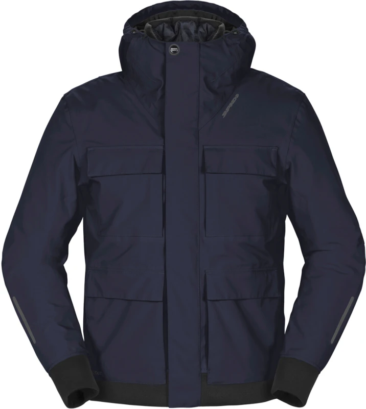Image of Spidi Riding Parka Jacket Blue Size 2XL