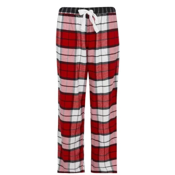 Image of DKNY Checklist Pant - RED/PLD 643