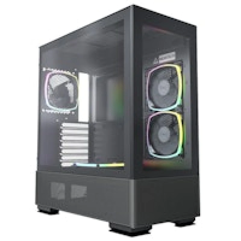 Image of MONTECH SKY TWO Midi-Tower - schwarz - Mini tower