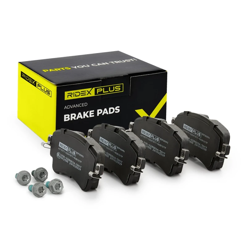Image of RIDEX PLUS Brake pad set RIDEX PLUS 402B1217P