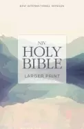 Image of niv holy bible larger print