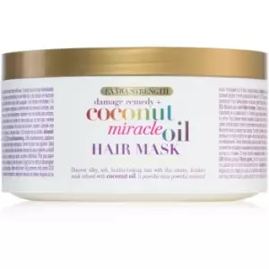 image of OGX Coconut Miracle Oil deep strengthening hair mask with coconut oil 300ml