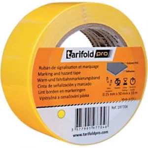 image of Tarifold Floor Marking Tape Vinyl 5cm Yellow