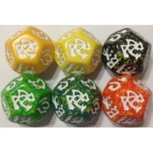 Image of Dragon Dice Gold Wyrm Set