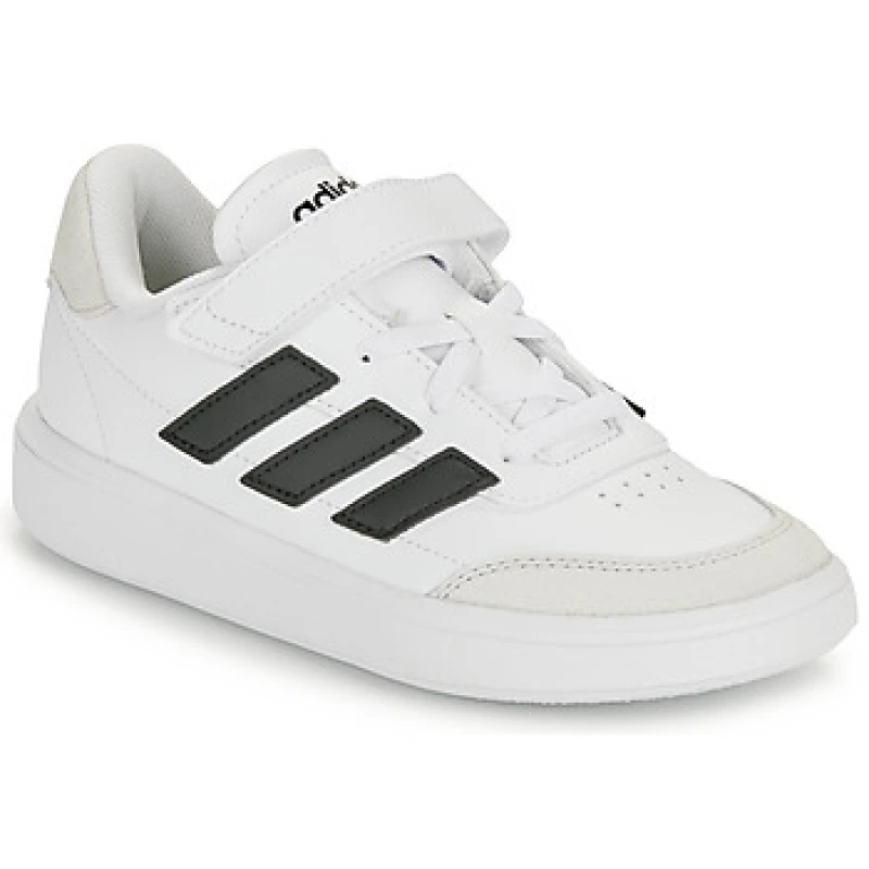 Image of adidas COURTBLOCK EL C boys's Children's Shoes (Trainers) in White