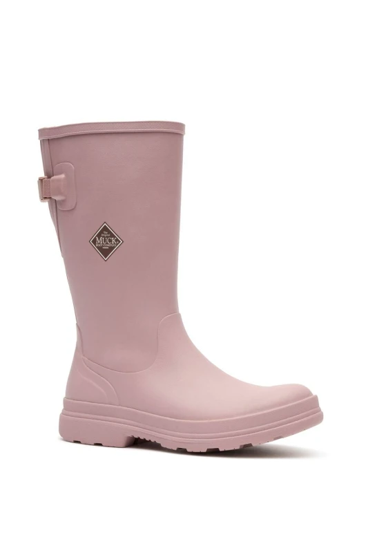 Image of Muck Boots Womens Rainscape Tall Boot in Pink Size: 6 Pink Female 6