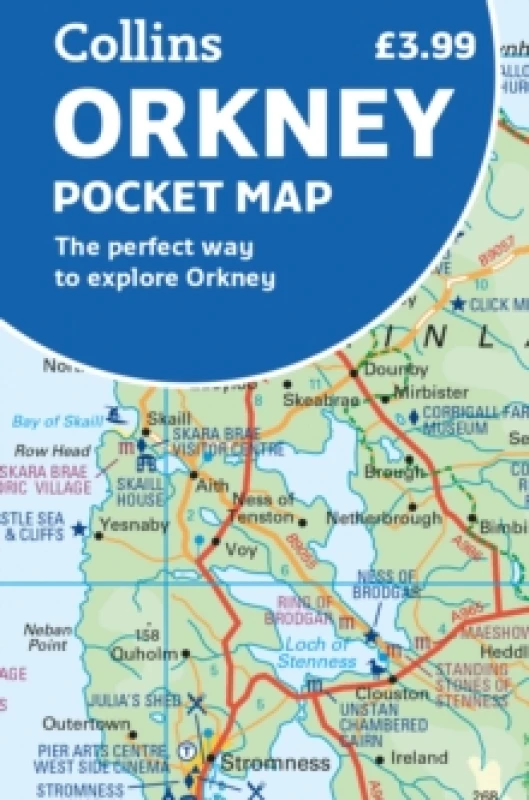 Image of Orkney Pocket Map : The Perfect Way to Explore Orkney Sheet map, folded