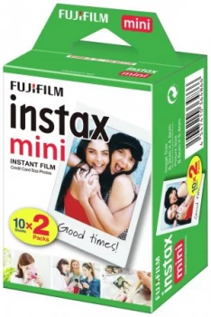 image of instax mini film 20 shot pack