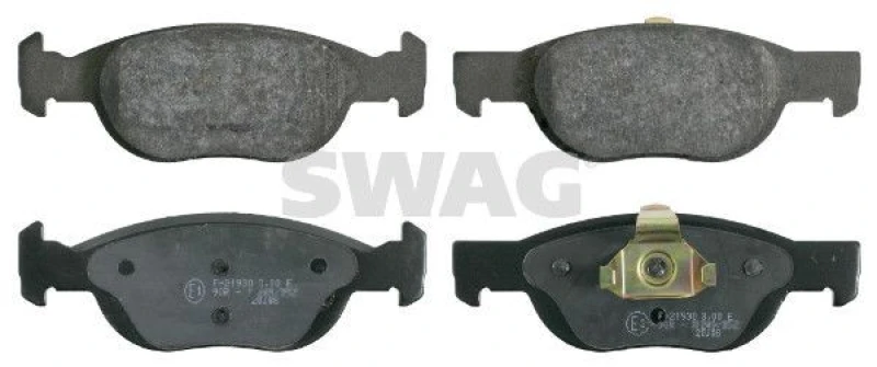 Image of Brake pad set SWAG 70 91 6093