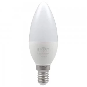 Image of Crompton Lamps LED Smart Candle 5W Dimmable RGBW 3000K SES-E14 - CROM12370