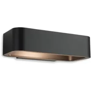 image of Sofia - LED 1 Light Outdoor Wall Light Graphite IP54 - Firstlight