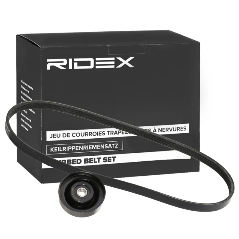 Image of RIDEX 542R1013 V-ribbed belt set V-Ribbed Belt Set (542)