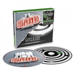 Image of Lipservice/Domino Effect by Gotthard CD Album