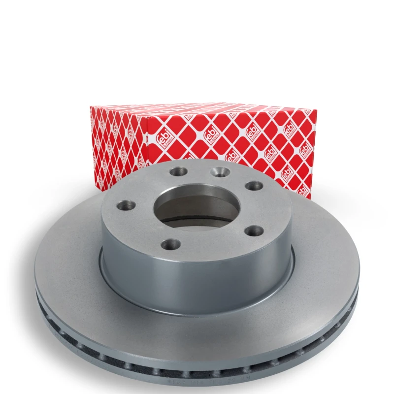 Image of FEBI BILSTEIN 108204 Brake disc Front Axle, internally vented, Coated Brake Disc (82)