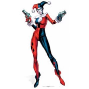 image of DC Comics Life Size Harley Quinn Cut Out