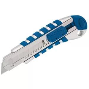 Image of Draper Expert 83436 18mm Soft Grip Retractable Knife with Seven Se...