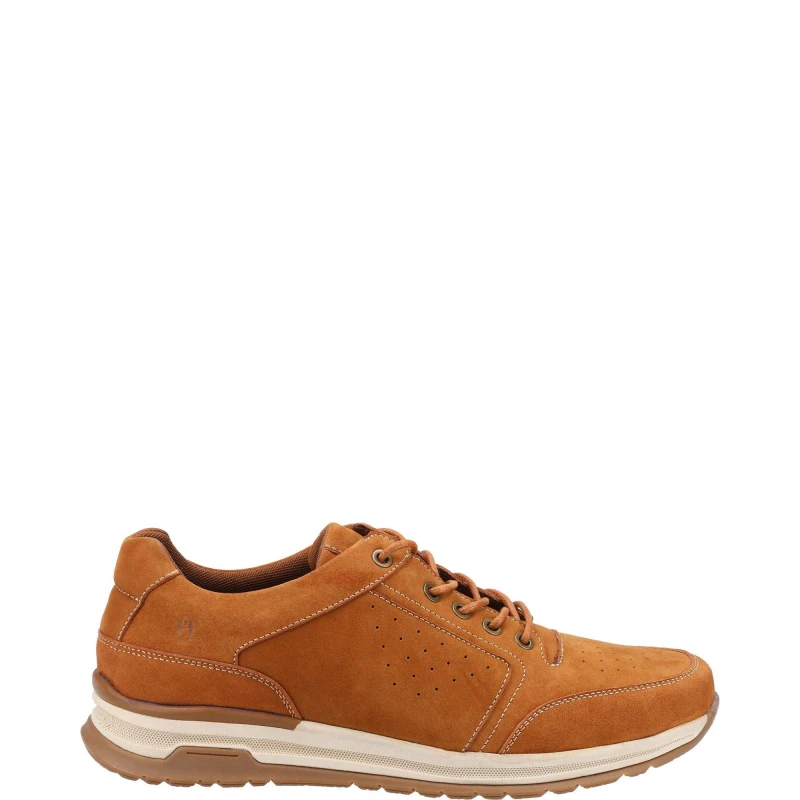 Image of Hush Puppies Mens Joseph Lace Up Trainers Shoes - UK 11 Brown male GDE2677TAN11