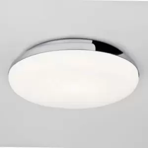 Image of Astro Altea 300 - 1 Light Bathroom Flush Ceiling Light Polished Chrome IP44, E27