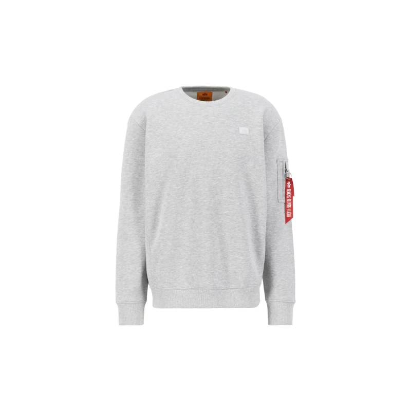 Image of alpha industries Sweatshirt Alpha Industries X-Fit Label Gris Male L