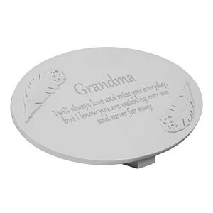 Image of Thoughts of You Resin Memorial Plaque - Grandma