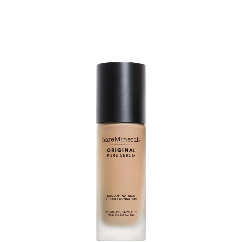 Image of bareMinerals Original Pure Serum Radiant Natural Liquid Foundation Mineral SPF20 30ml (Various Shades) - Light Neutral 2