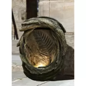 Image of Tranquility Water Features - Fossil Leaf Mains Powered Water Feature