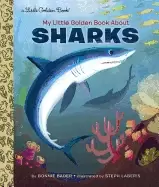 Image of my little golden book about sharks