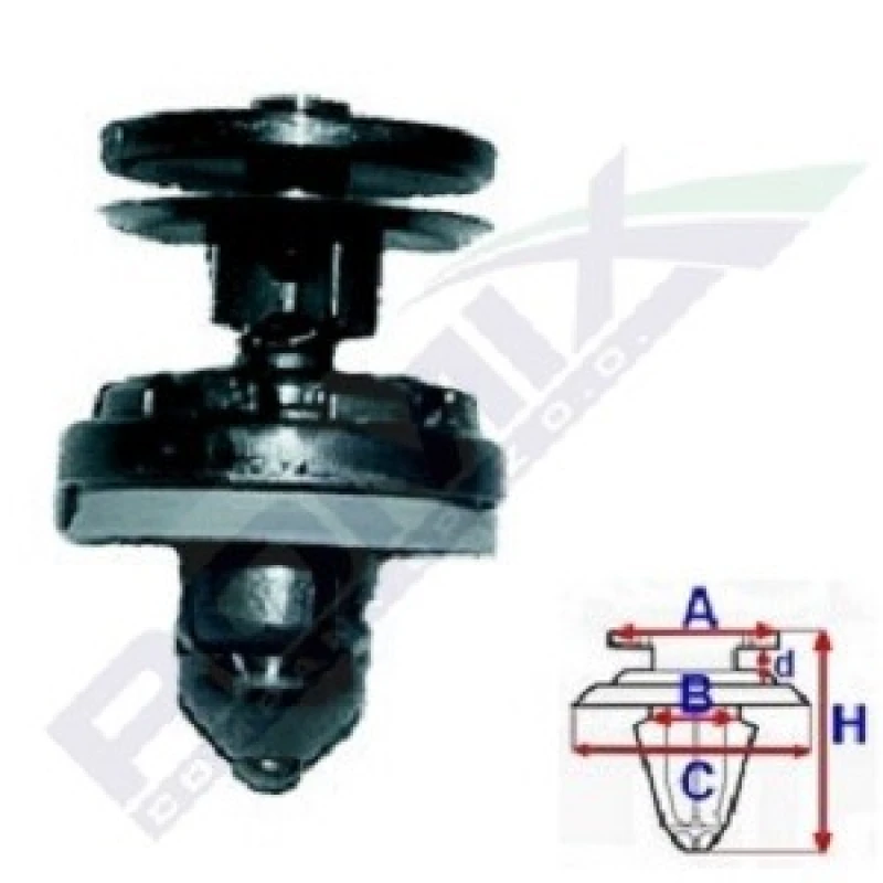 Image of ROMIX Trim clip ROMIX C40264