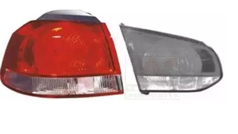 Image of VAN WEZEL 5863921 Rear light Outer section, with bulb holder, Left Combination Rearlight (391)