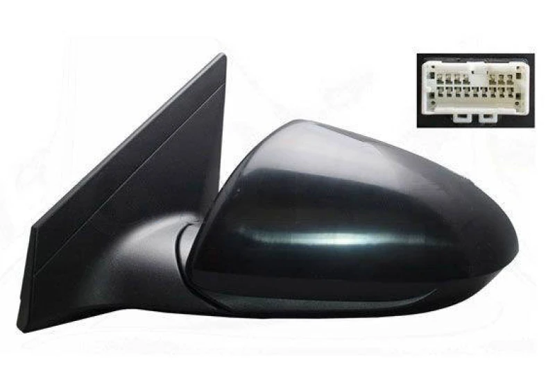 Image of ALKAR 6139679 Wing mirror Left, Electric, Convex, primed Outside Mirror (50)
