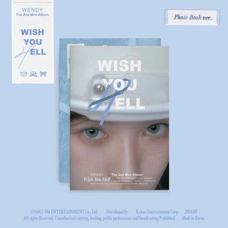 Image of WENDY the 2nd Mini Album 'Wish You Hell' CD / with Book