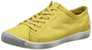 Image of Softinos Isla Womens Casual Shoes womens Shoes Trainers in Yellow,5