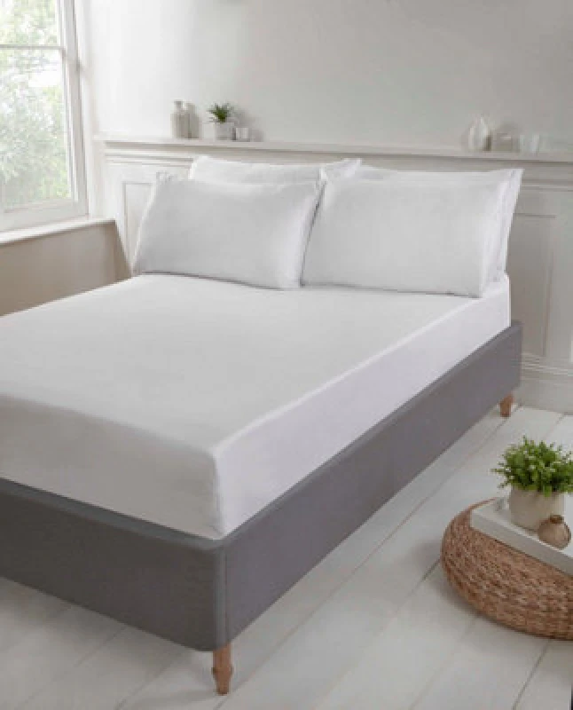 Image of Rapport Home Ph Cotton Fitted Sheets (16") White