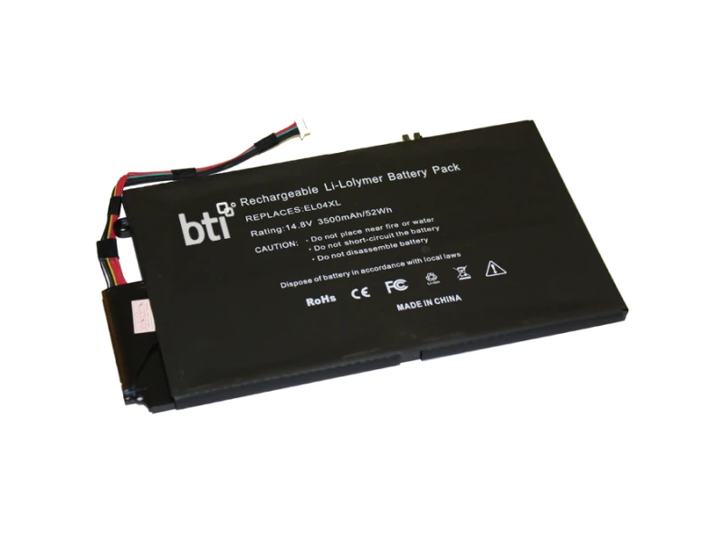 Image of BTI 52Wh 4 cell EL04 compatible battery for HP - COMPAQ ENVY 4-1065TX
